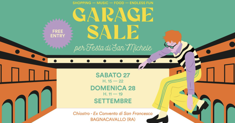 Garage Sale a Bagnacavallo